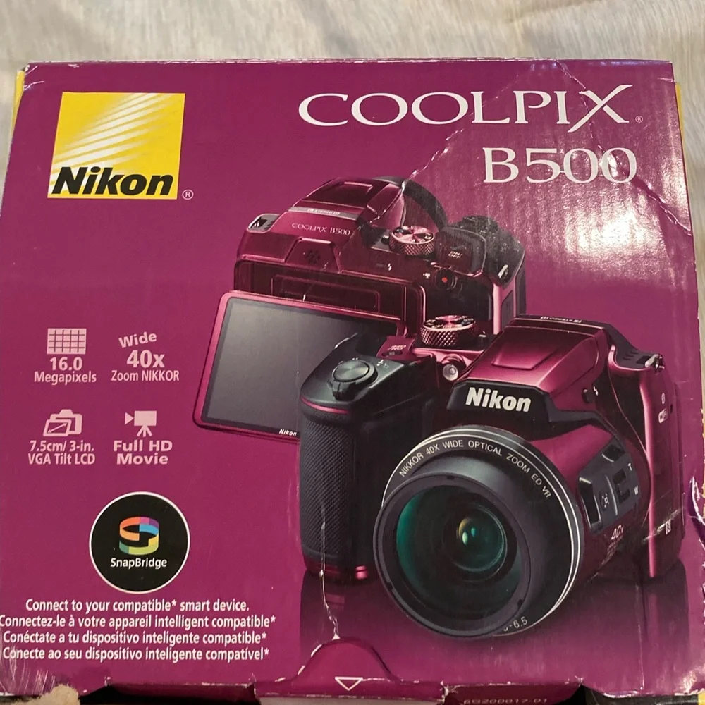 Nikon coolpix b500 digital camera
